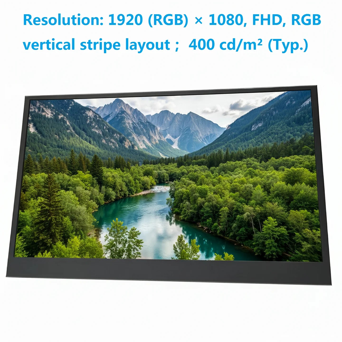 Wang Hui 15.6 Inch Portable IPS Monitor — Full HD 1080P Display for Work and Gaming