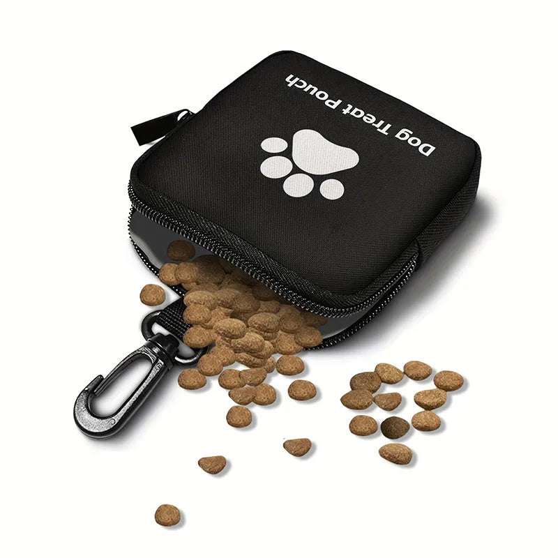 Portable Dog Treat Bag — Lightweight Training Pouch for Outdoor Walks