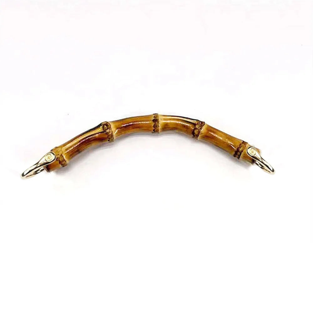 Bamboo Bag Handle — Stylish Wooden Replacement for DIY Purses and Totes