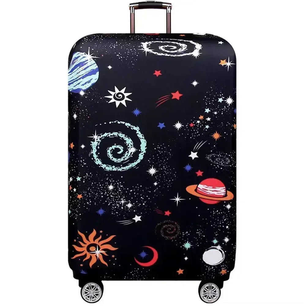 Stretch Fabric Luggage Cover — Protective Suitcase Protector for Travel