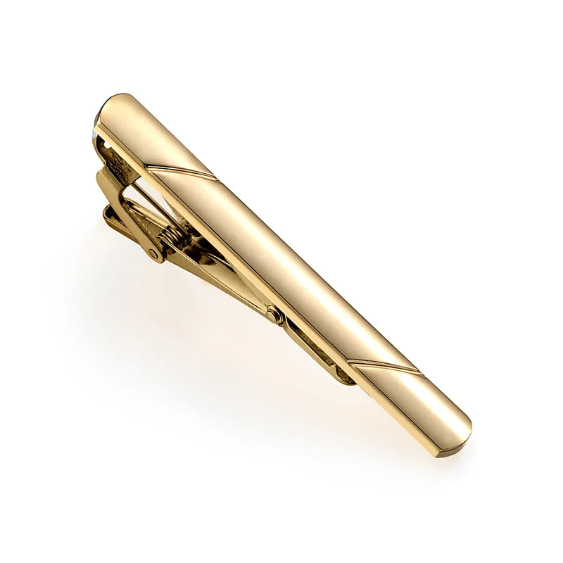 UJOY Men's Metal Tie Clip Set — Classic Business Accessory for Shirts