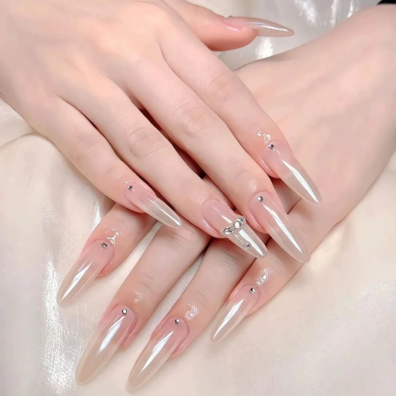 MIANEL NAIL Chrome Nail Powder — High Gloss Aurora Pearl Pigment