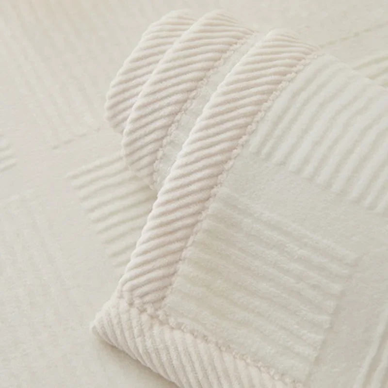 Plush Sofa Cover — Non-Slip Couch Protector