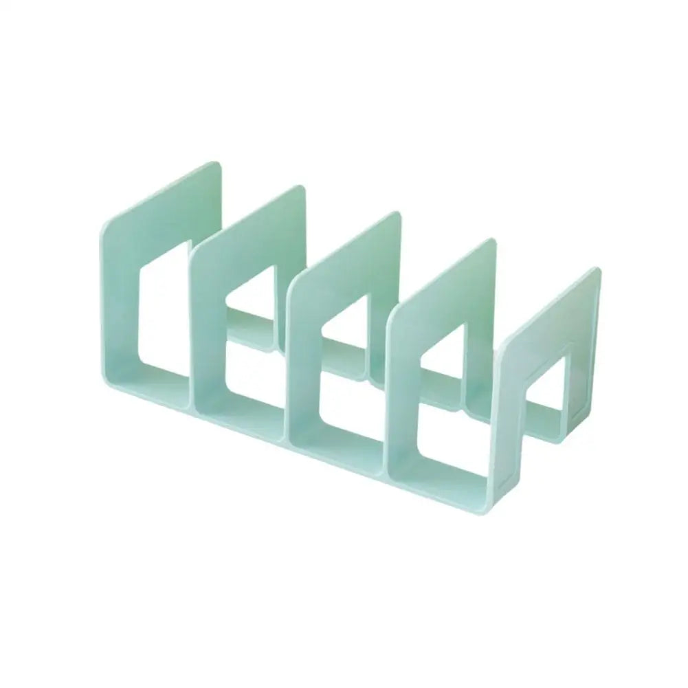 Desktop Bookend Organizer — Space-Saving Bookshelf Stand for Office and School