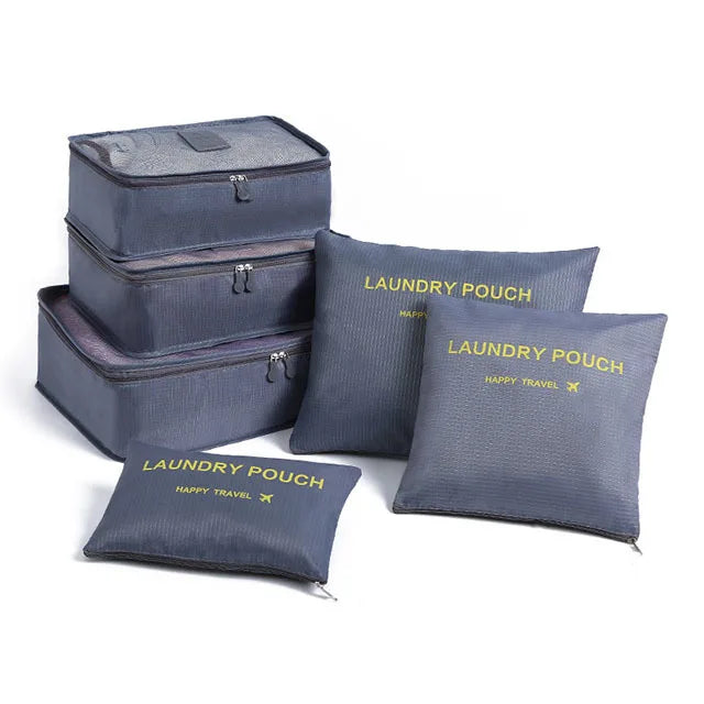 Totidy Travel Packing Cube Set — Luggage Organizer for Clothes and Shoes