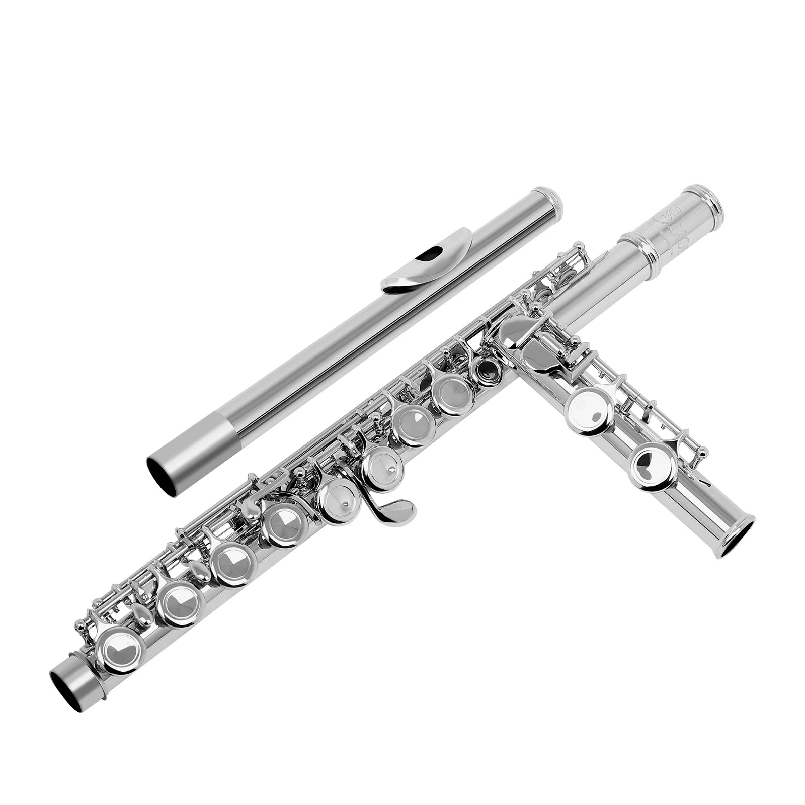 SLADE Professional C Key Transverse Flute — 16 Closed Hole Concert Instrument