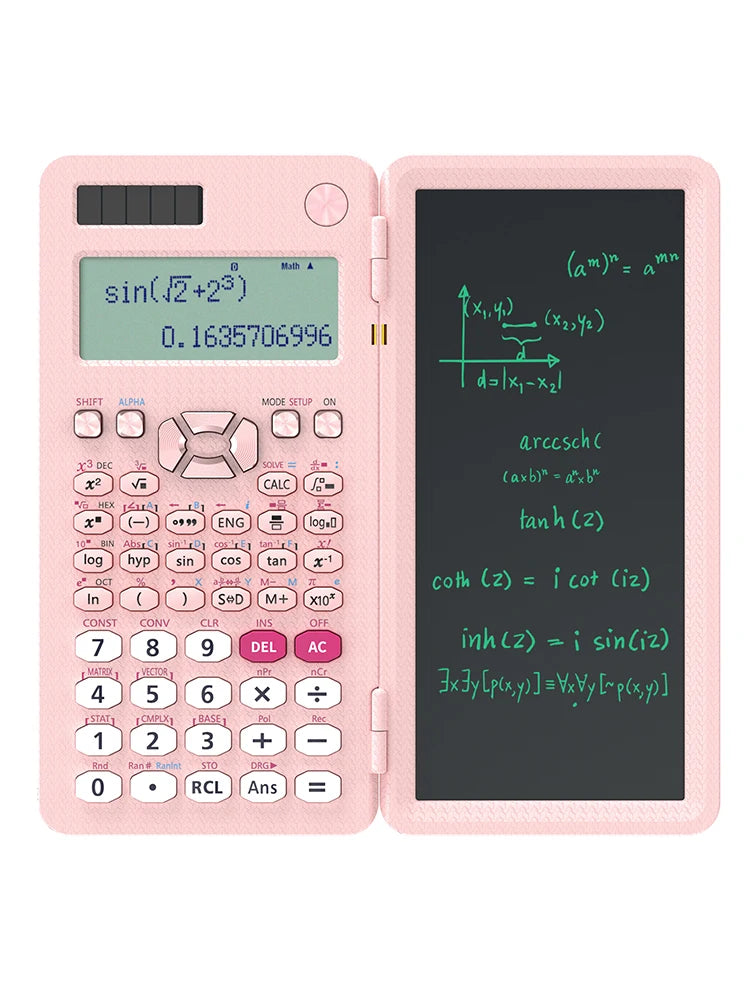 NeWYeS Solar Scientific Calculator — Integrated LCD Notepad & Stylus