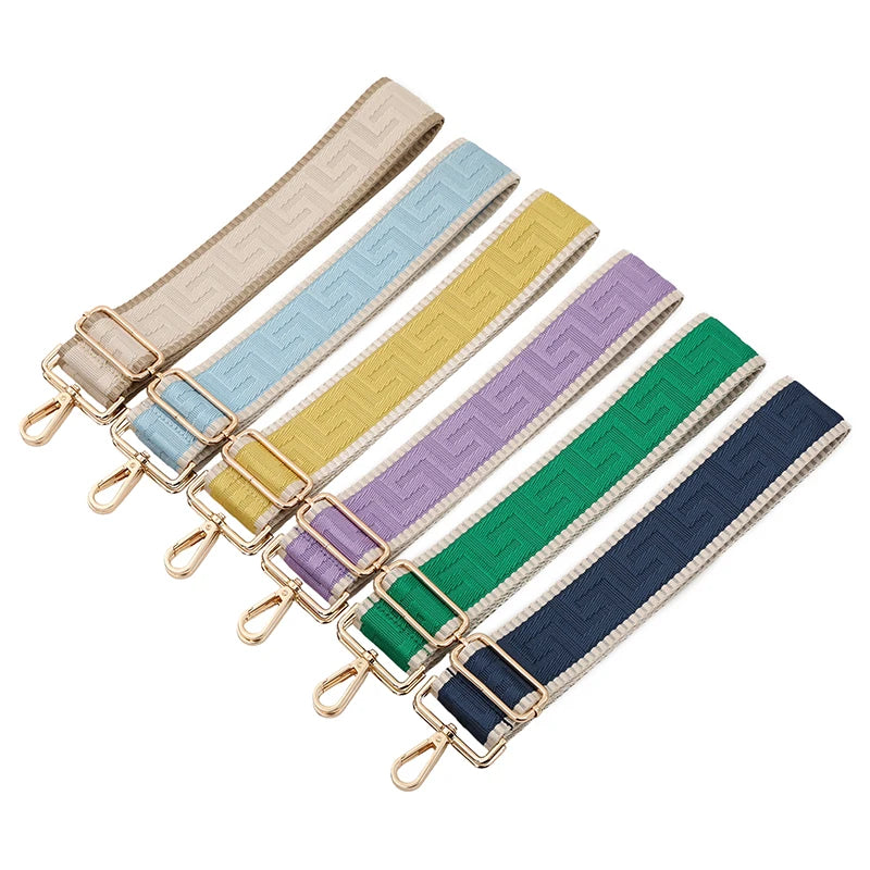 AIMIYOUNG Adjustable Bag Strap — Wide Nylon Replacement Belt for Handbags