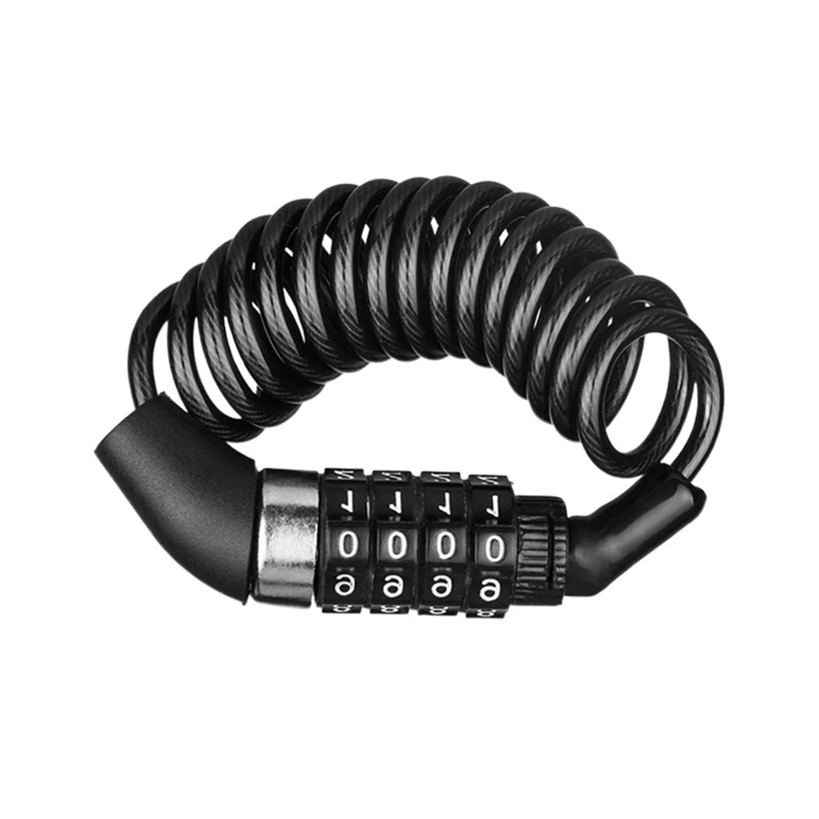 Portable Bike Cable Lock — Keyless Combination Security for Bicycles