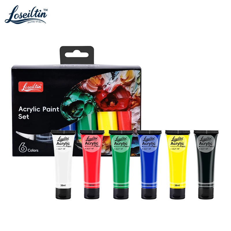 Acrylic Paint Set — Waterproof & Sun Resistant Art Supplies