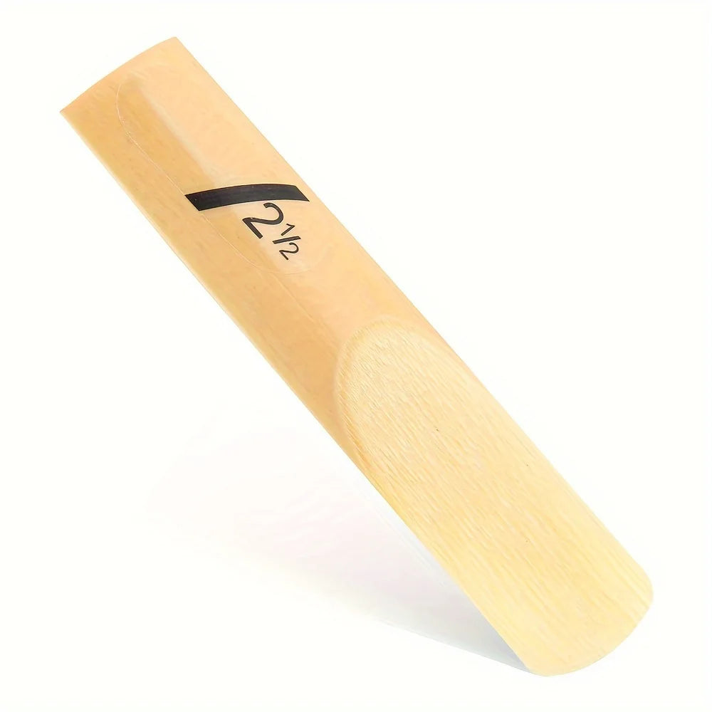 Alto Saxophone Reeds — Traditional Bamboo Reeds for Eb Saxophone, 10-Pack