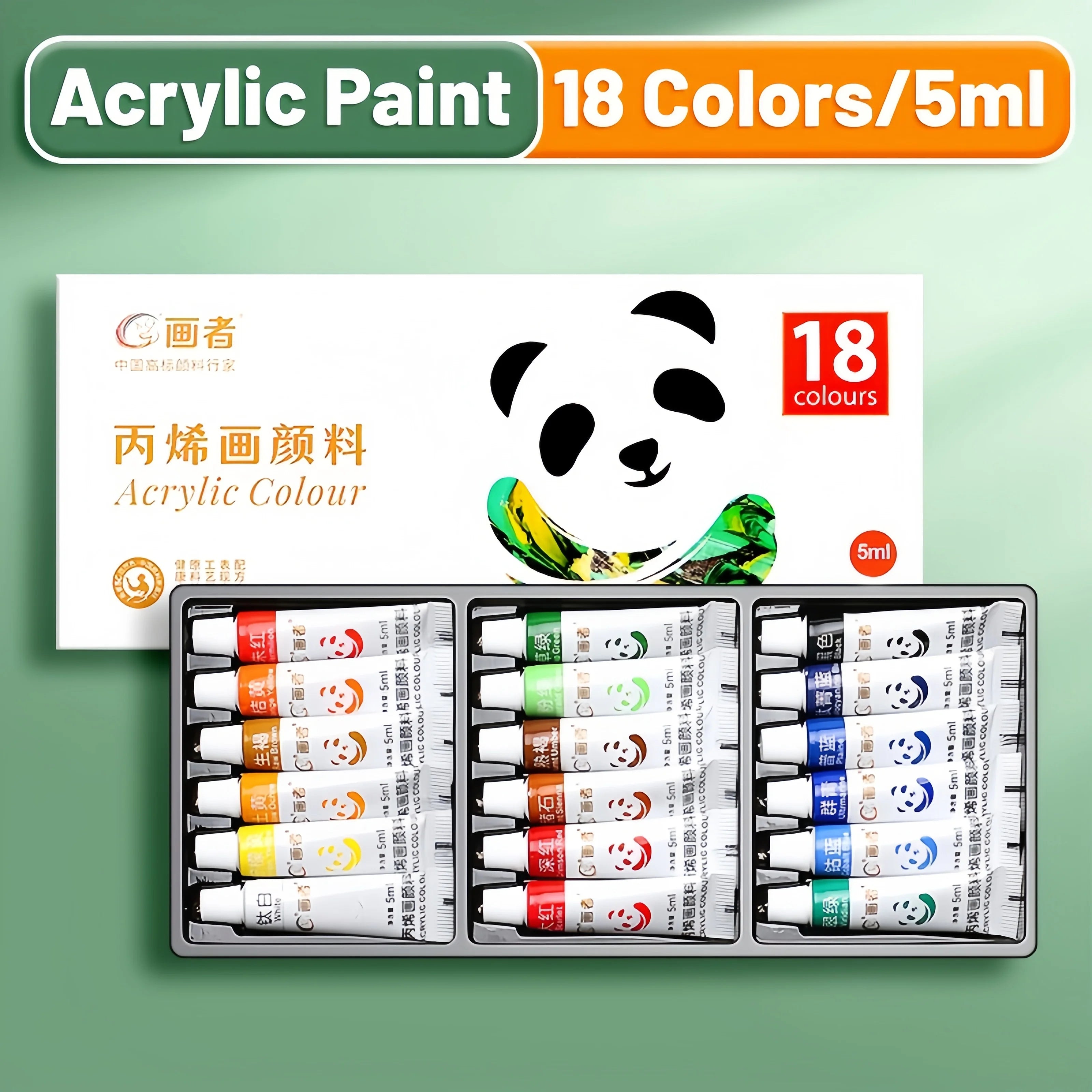 Vibrant Acrylic Paint Set — Non-Fading Colors for DIY Art Projects