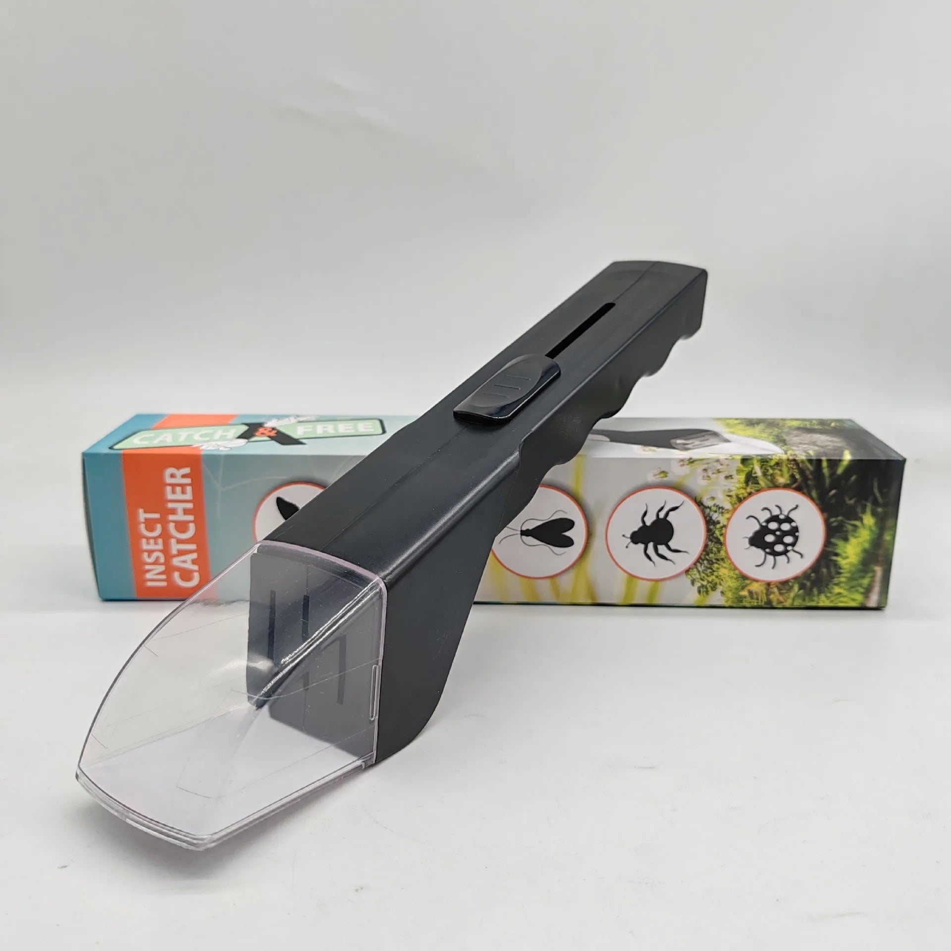 Handheld Insect Catcher — Humane Bug Trapping Tool for Home Use