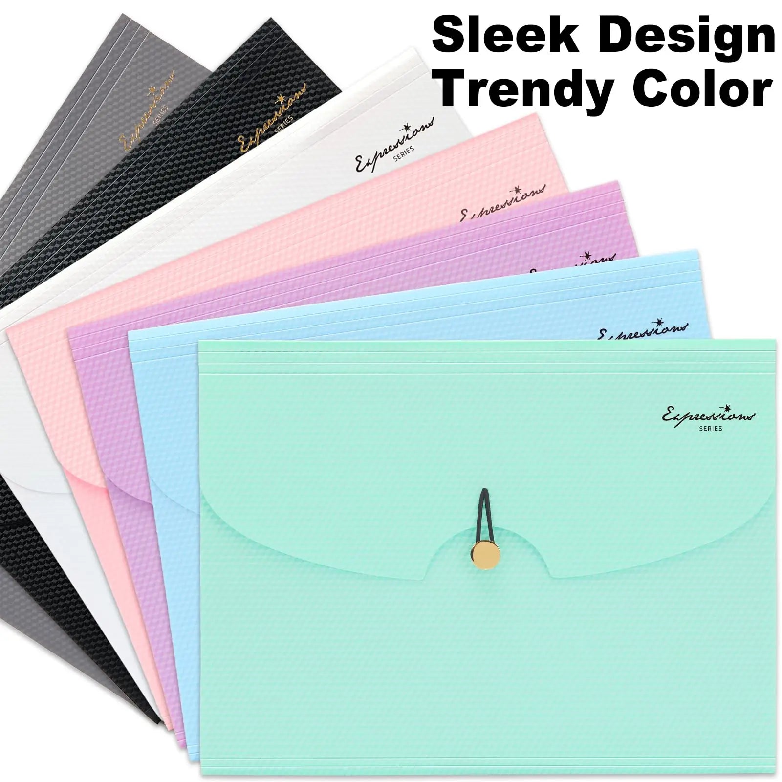 Expanding File Folder — 7 Pocket Accordion Organizer for A4 & Letter