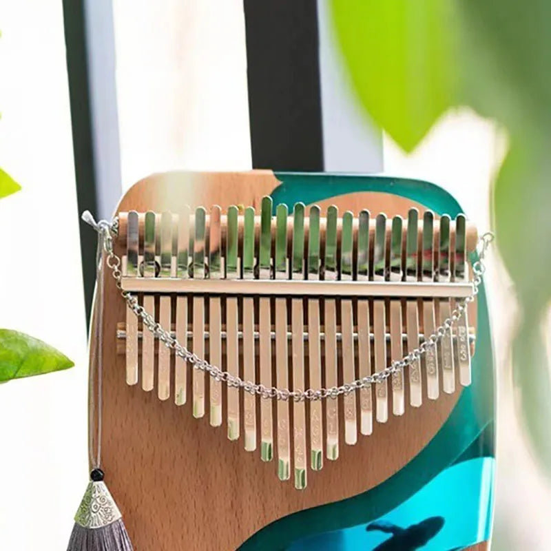 SHXI Resin and Wood Kalimba — Professional Percussion Instrument