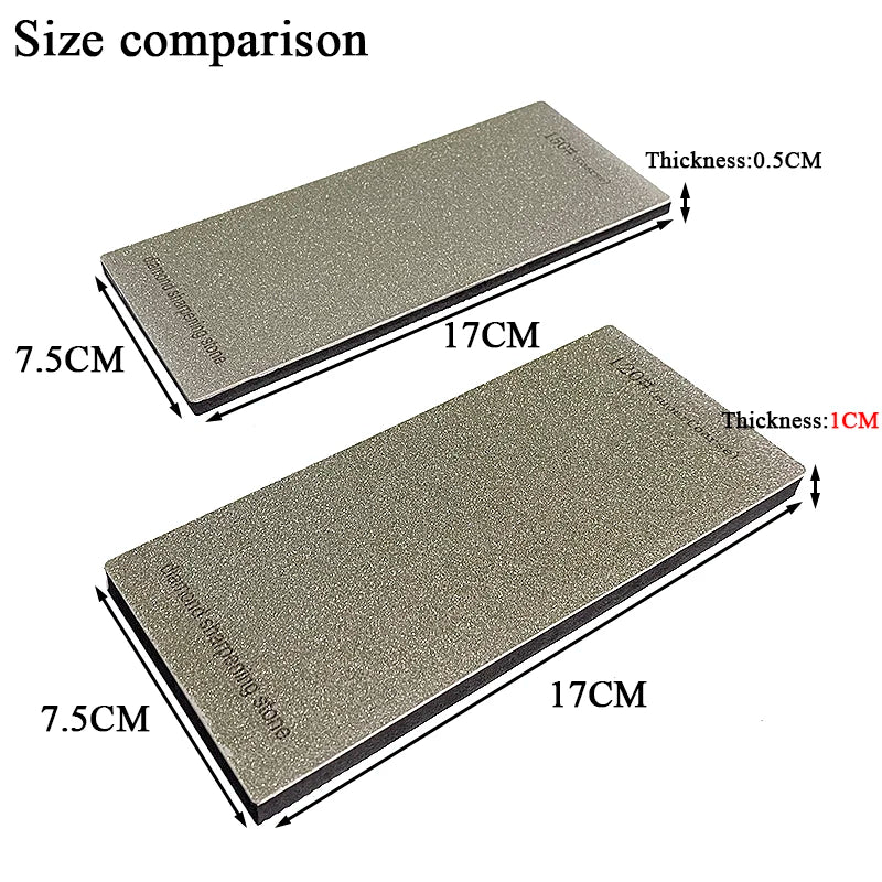 RSCHEF Diamond Stone Knife Sharpener — Professional Whetstone System