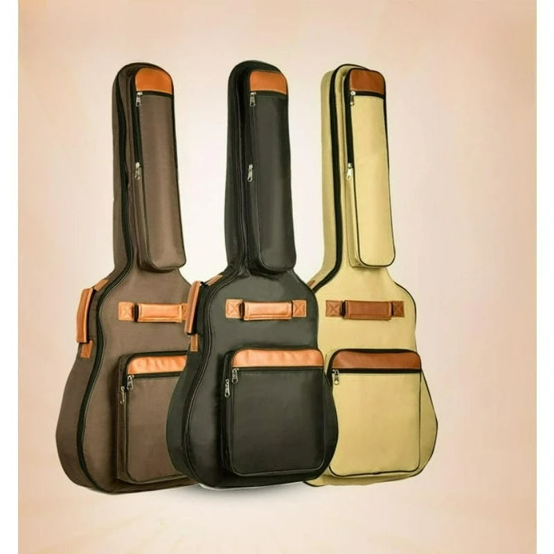 Acoustic Guitar Gig Bag — Padded Waterproof Oxford Nylon Case