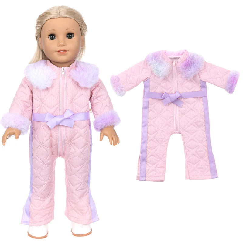 Miao Mama ai wawa Leopard Print Doll Outfit — Stylish Clothing & Hat Set