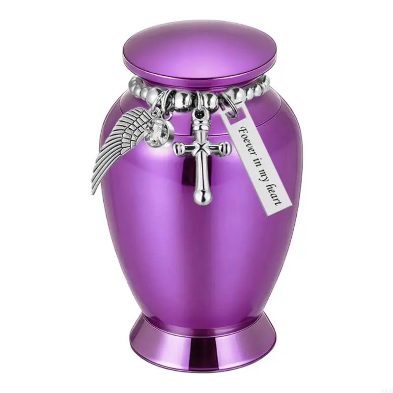 Elegant Pet Memorial Urn — Small Keepsake Cremation Container