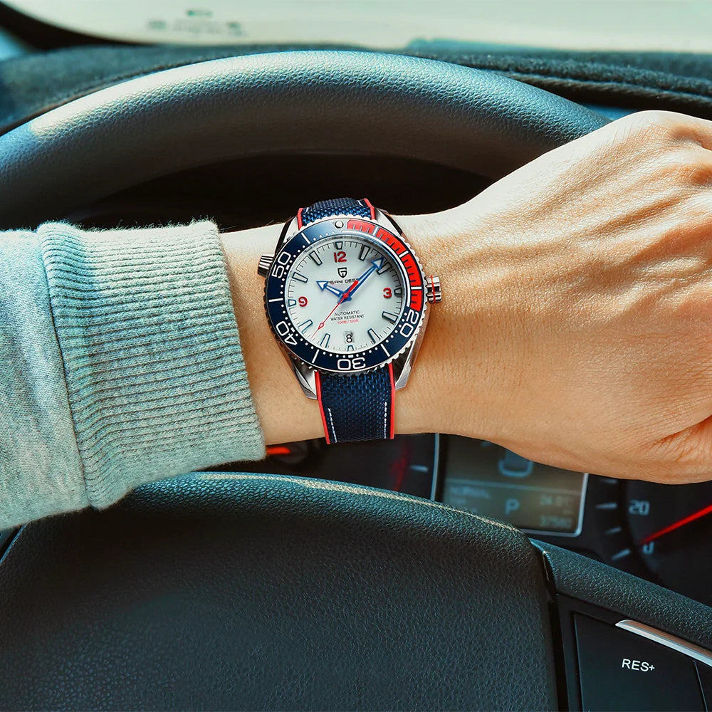 PAGANI DESIGN Luxury Men's Sports Watch — Automatic Mechanical Diver