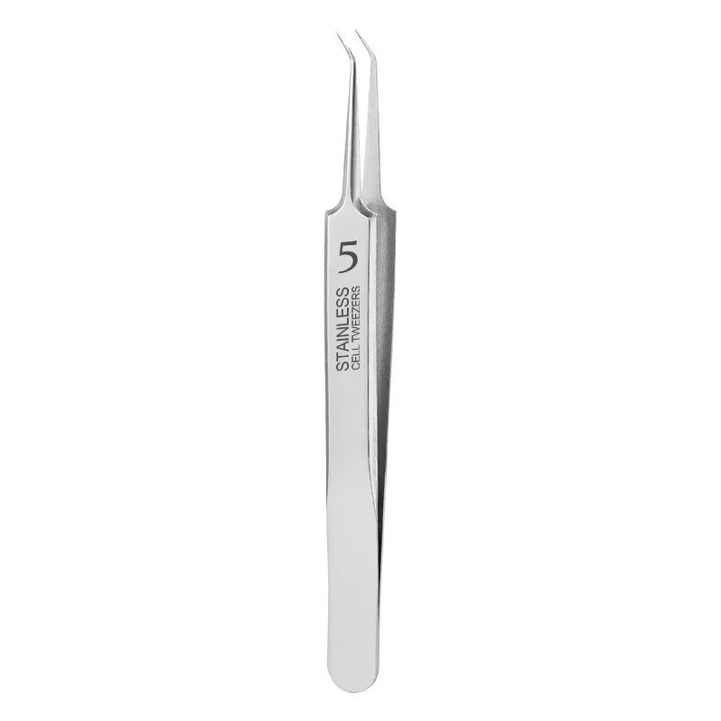 Stainless Steel Blackhead Extraction Tweezers — Precision Skin Care Tool