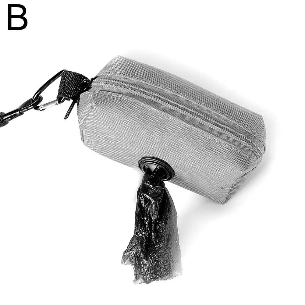 Portable Dog Poop Bag Dispenser — Compact Waste Bag Holder for Leashes