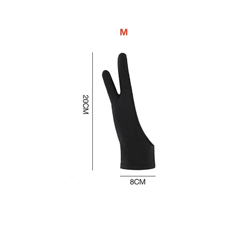 Digital Tablet Drawing Glove — Smooth Frictionless Surface for Artists