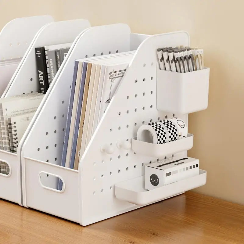 Modular Desk File Organizer — Multi-Tier Storage with Removable Boxes