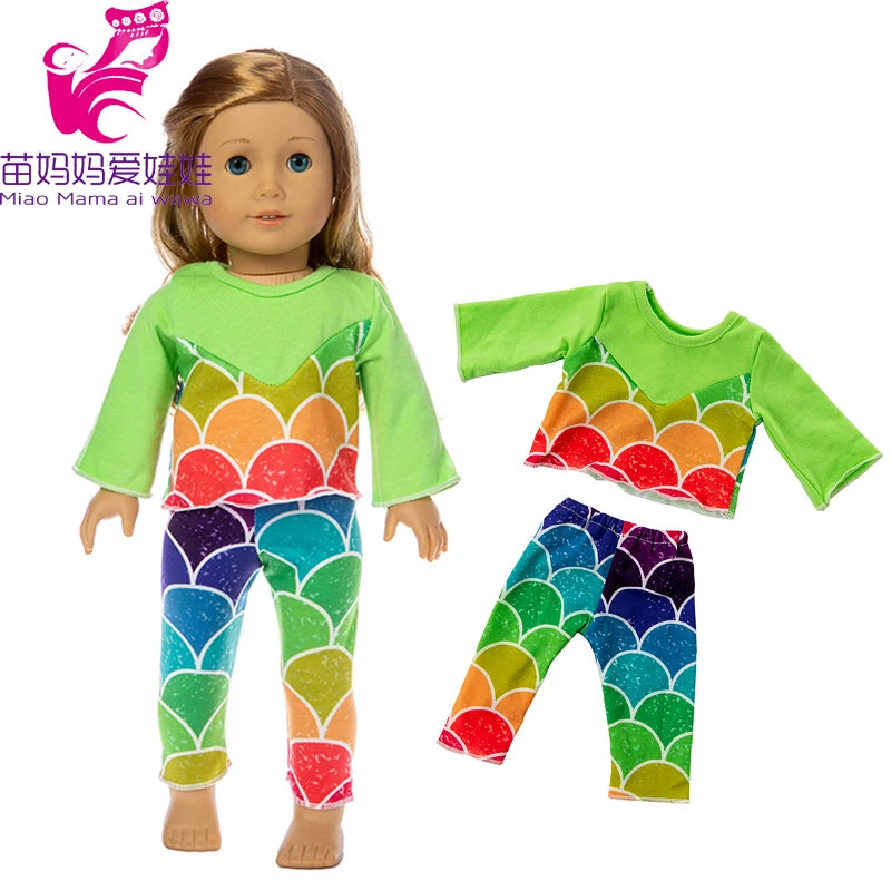 Miao Mama ai wawa Leopard Print Doll Outfit — Stylish Clothing & Hat Set
