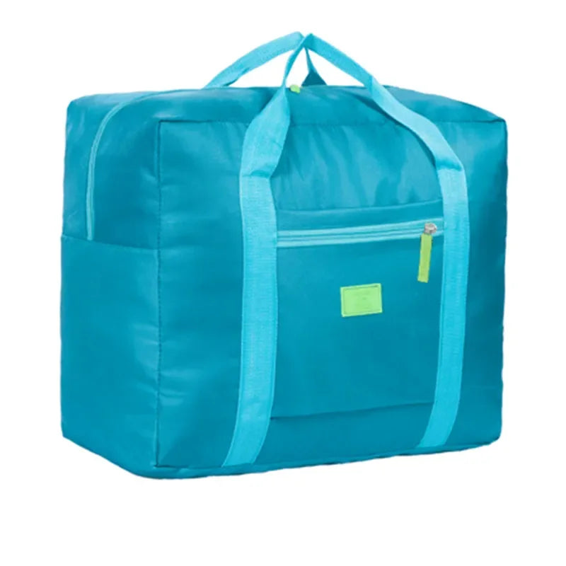 Foldable Travel Duffel Bag — Lightweight Water Resistant Weekender