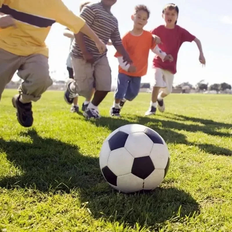 Professional Training Soccer Ball — Durable PU Leather for Practice