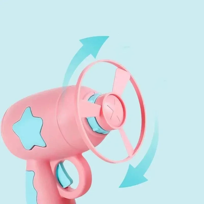 Interactive Cat Flying Disc Launcher — Fun Chasing Game Toy for Kittens