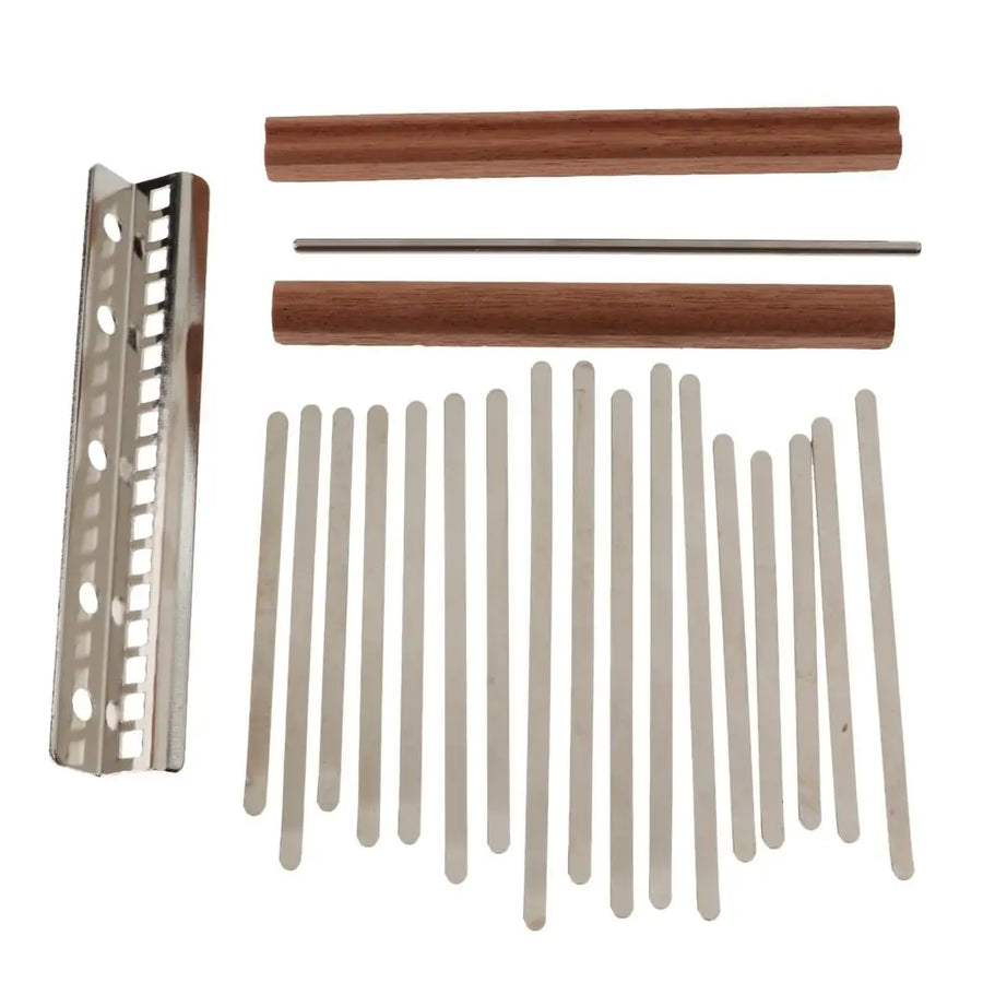 17-Key Kalimba DIY Parts Kit — Replacement Thumb Piano Components