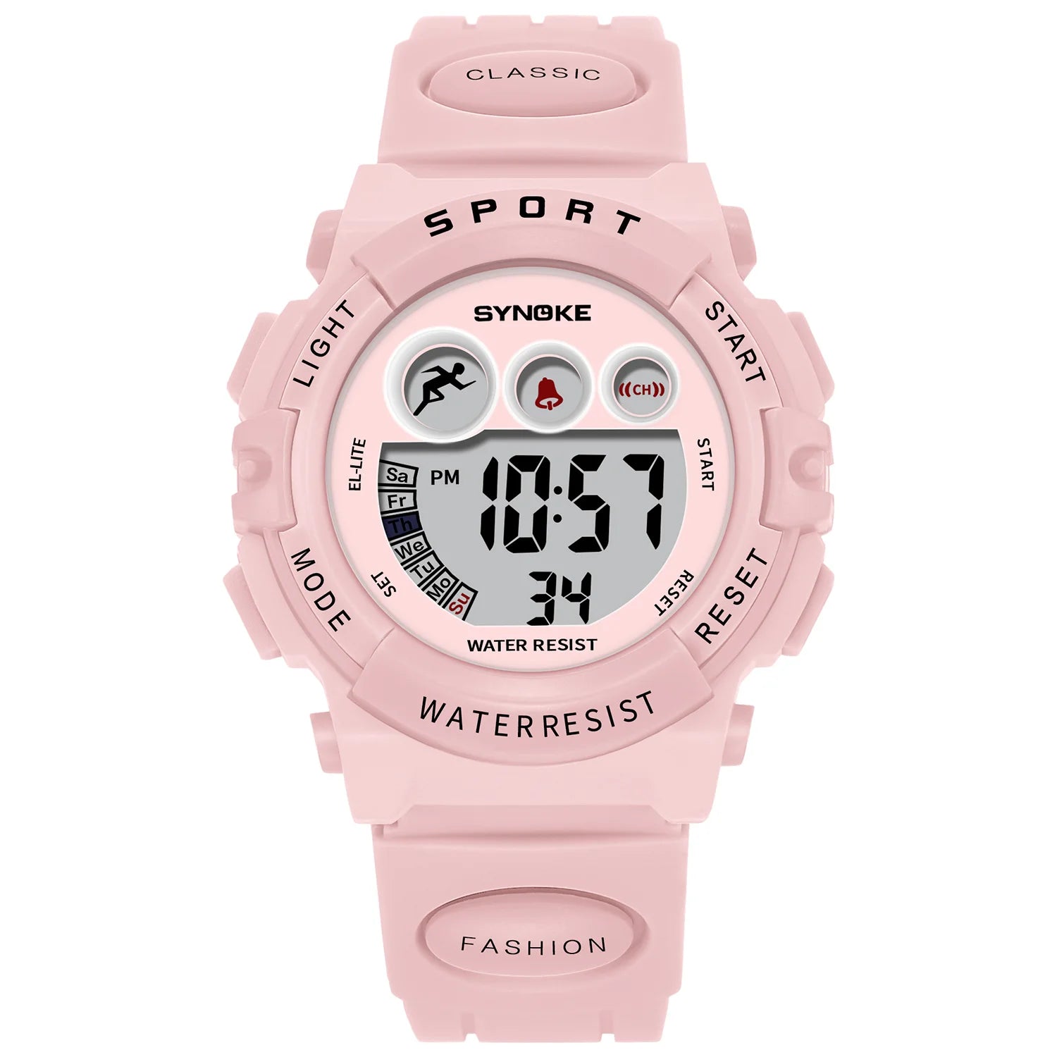 SYNOKE Digital Kids Watch — Waterproof Sport Wristwatch with LED Light