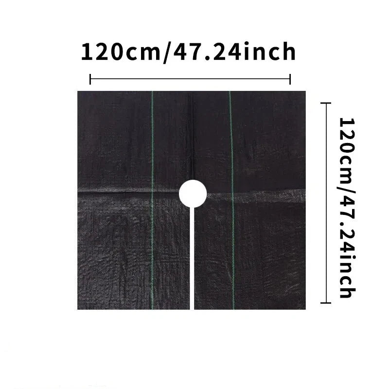 Adhere To Fly Weed Barrier Mat — Reusable Tree Moisturizing Hoods
