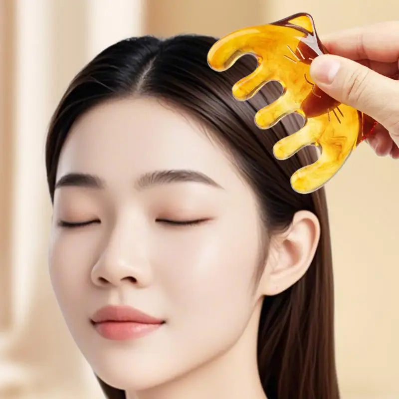 Scalp Meridian Massage Comb — Head Care & Circulation Tool