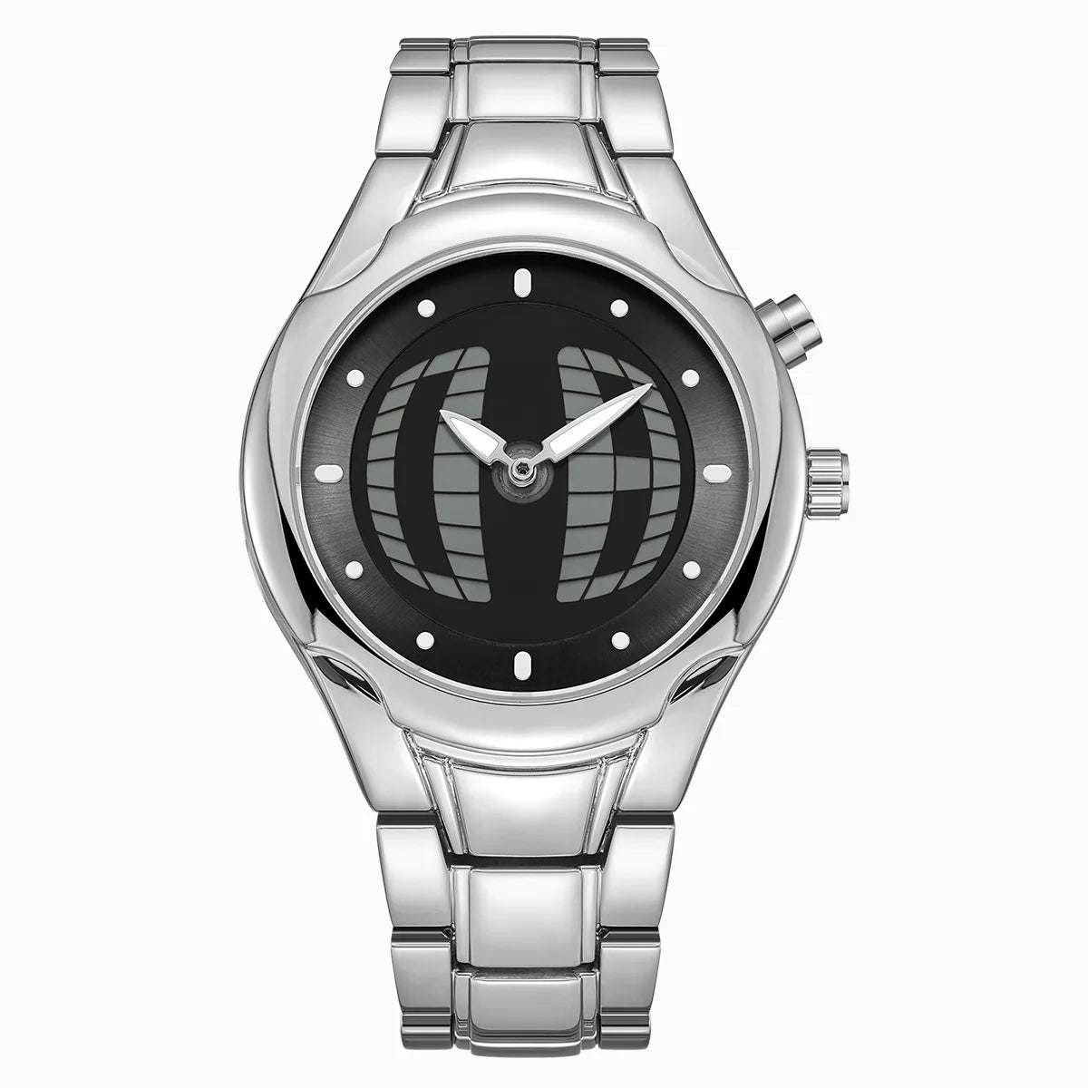 ZBJP Dual Display Quartz Watch — Y2K Style Waterproof Wristwatch