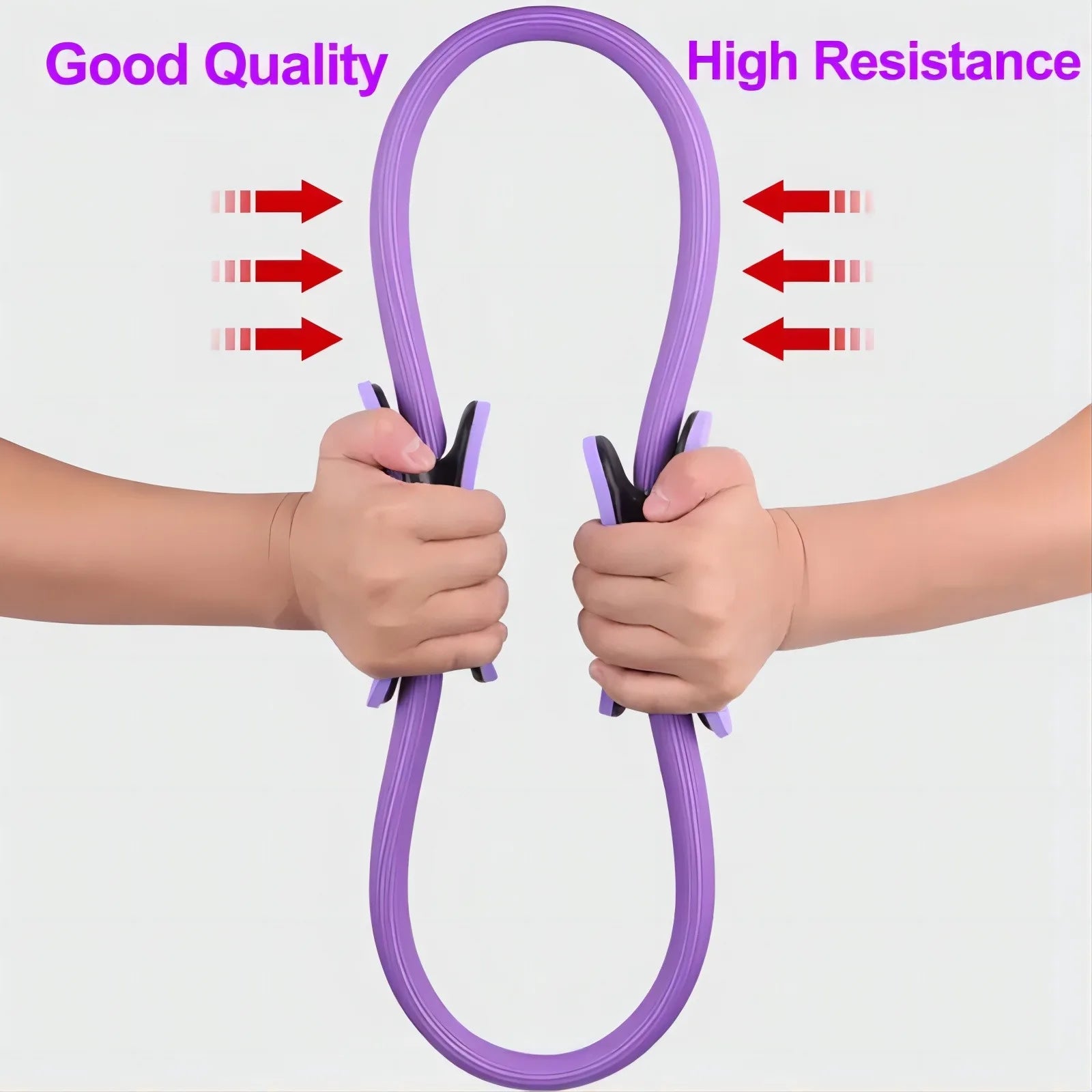 Yoga Resistance Ring Set — 5-Piece Pilates Training Kit