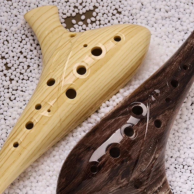 12-Hole Ceramic Ocarina — Beginner Friendly Musical Instrument