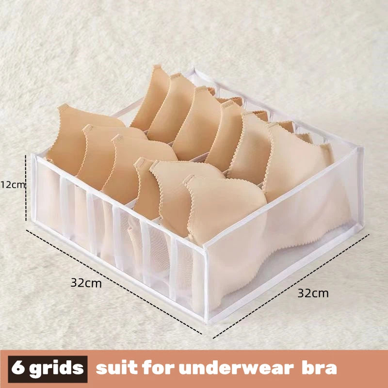 PGY Drawer Organizer Dividers — Multi-Grid Storage for Underwear and Socks