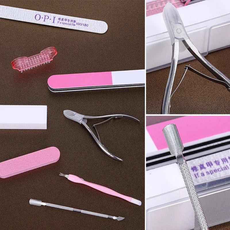 Nibiru DU Professional Nail Art Tool Set — 9-Piece Manicure Kit