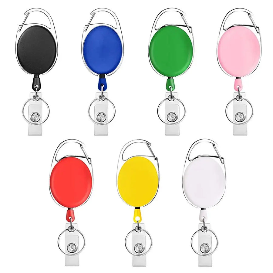 Retractable Badge Holder — Heavy Duty ID Clip with 69cm Cord