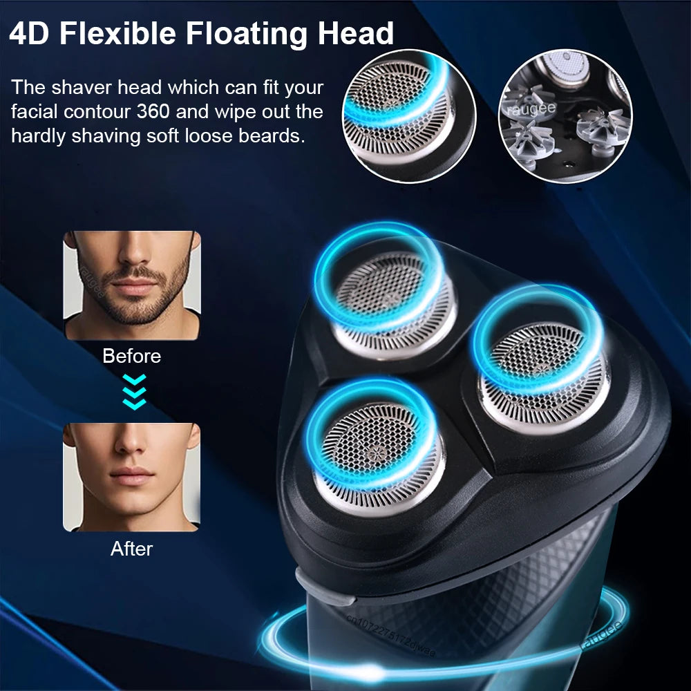 cooskr Electric Shaver for Men — 3-in-1 Multifunctional Grooming Kit