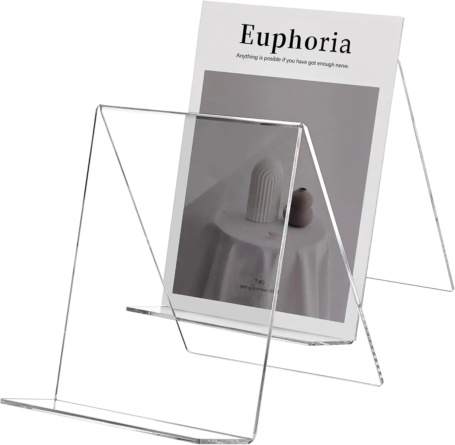 Acrylic Easel Display Stands — Versatile Support for Books, Tablets, and Art