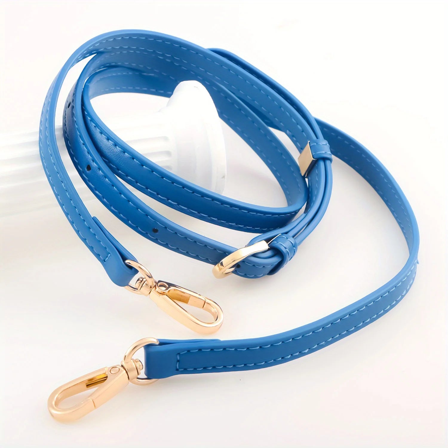 LEBATSION Leather Purse Strap — Adjustable Replacement Shoulder Strap for Handbags