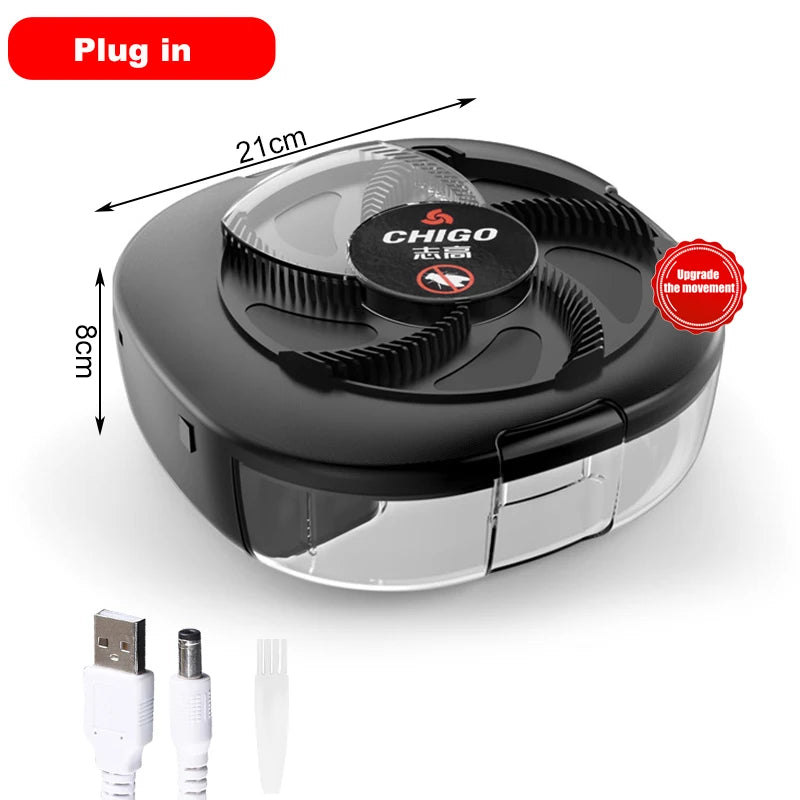 Electric Fly Trap — Rechargeable Indoor and Outdoor Insect Catcher
