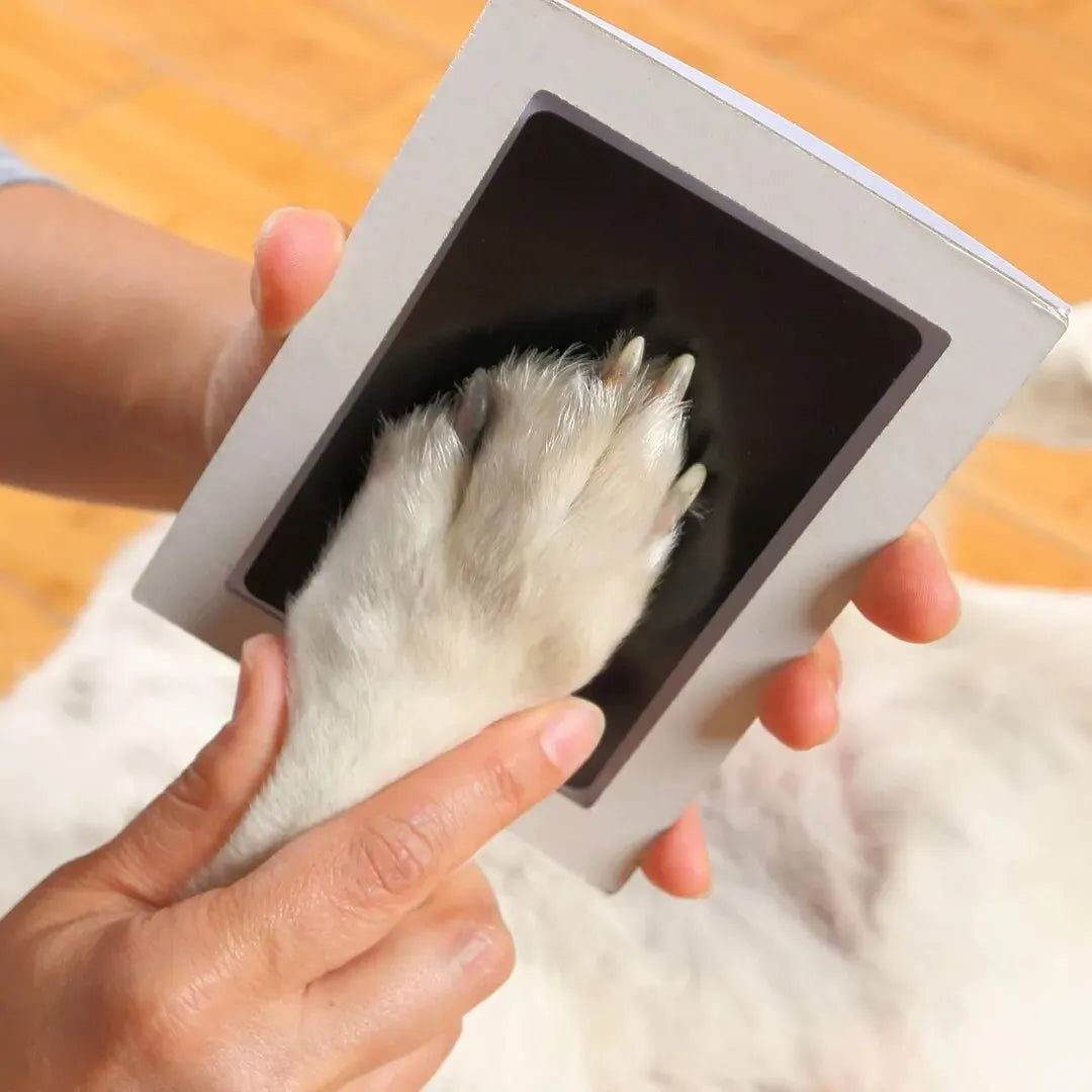 Pet Paw Print Ink Pad — Mess-Free Nose and Paw Impression Kit
