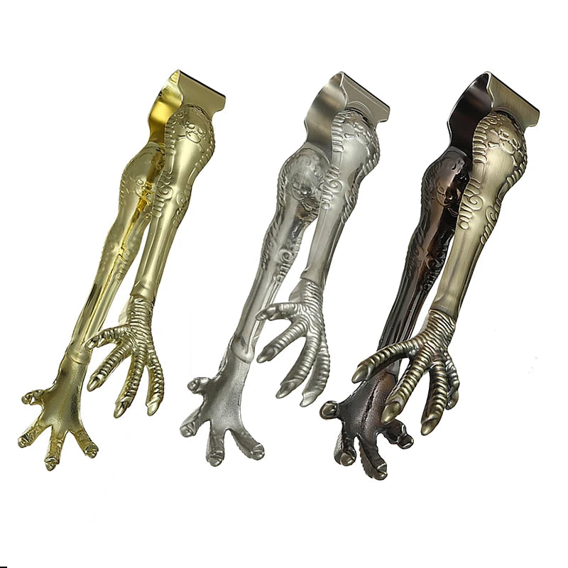Eagle Claw Ice Tongs — Creative Stainless Steel Serving Tool