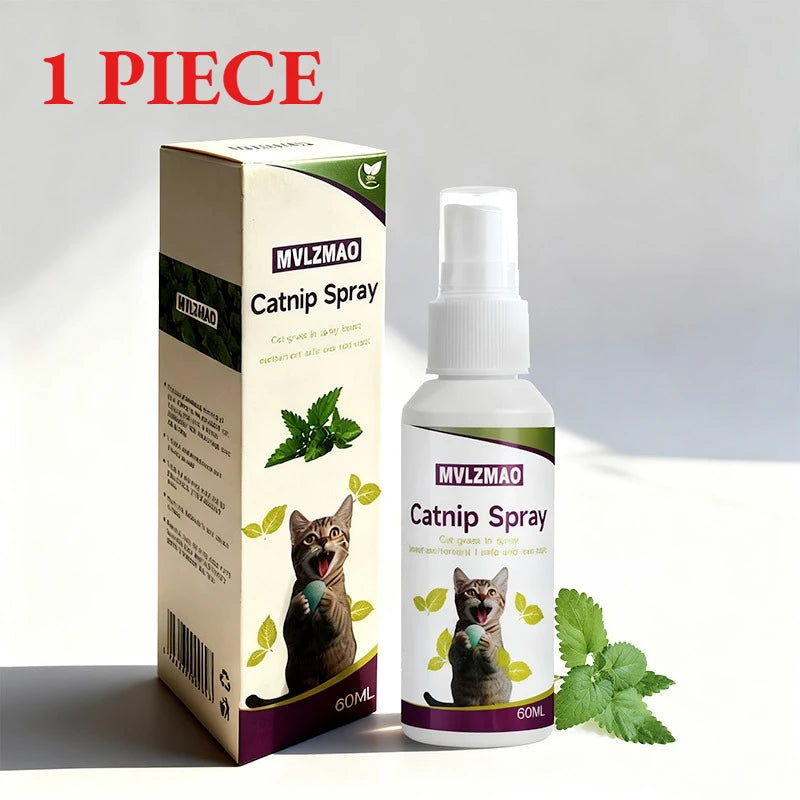 Catnip Behavior Spray — Playful Stimulant & Stress Relief Mist