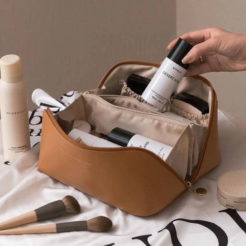 Large Capacity Travel Cosmetic Bag — Multifunction Toiletries Organizer